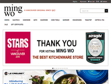 Tablet Screenshot of mingwo.com